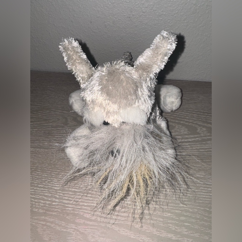 Plush Gray & White Schnauzer Dog GANZ Plush Stuffed Animal Webkinz